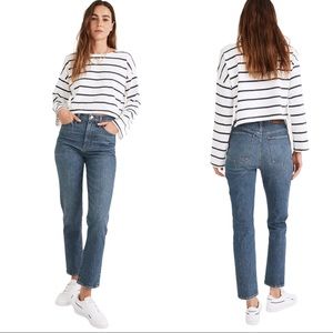 Madewell Classic Straight Jeans 25